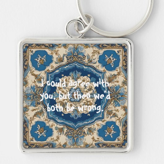 Grappig maar Elegant Kerstcadeaus voor Guy Friends Sleutelhanger (Voorkant)