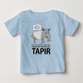 Grappig, maar onaangenaam Tapir (Voorkant)