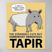 Grappig, maar onaangenaam Tapir Poster (Voorkant)