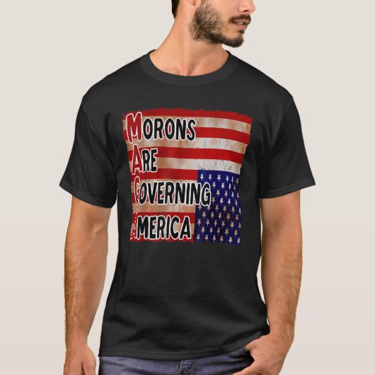 Grappig MAGA Definition Meme Anti Trump Gezegde 86 T-shirt (Voorkant)