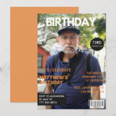 Grappig Magazine Redactie Foto 73ste verjaardag Kaart (Voorkant / Achterkant)