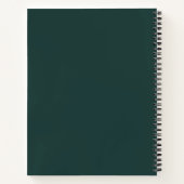 Grappig magisch dagboek notitieboek (Achterkant)