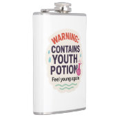 Grappig Magisch Elixir Ontwerp Heupfles (Rechts)