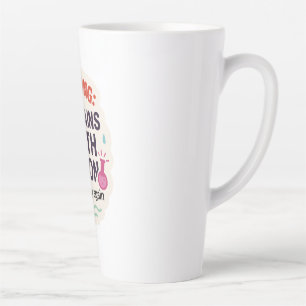 Grappig Magisch Elixir Ontwerp Latte Mok