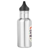 Grappig Magisch Elixir Ontwerp Waterfles (Links)