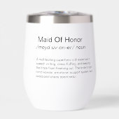 Grappig Maid Of Honor definitie voorstel Geschenke (Voorkant)
