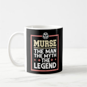 Grappig Male Nurse Murse. Het Man. De mythe. De Koffiemok