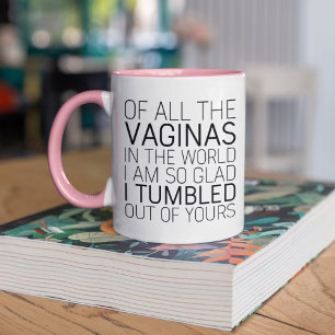 Grappig mam cadeau Ik ben zo blij dat ik uit de jo Mok