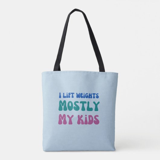Grappig mam cadeau tote bag (Achterkant)