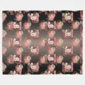 Grappig mam citaat overal afdrukken fleece deken (Voorkant (Horizontaal))