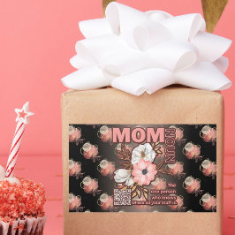 Grappig mam citaat overal afdrukken rechthoekige sticker