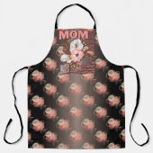 Grappig mam citaat overal afdrukken schort (Voorkant)