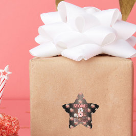 Grappig mam citaat overal afdrukken ster sticker