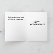 Grappig mam, de pot is op kaart (Binnen)