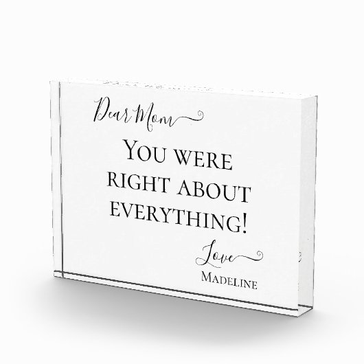 Grappig mam Gezegde dat je gelijk had Fotoblokken (Rechts)