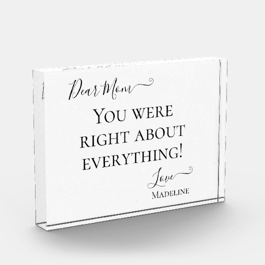 Grappig mam Gezegde dat je gelijk had Fotoblokken (Links)