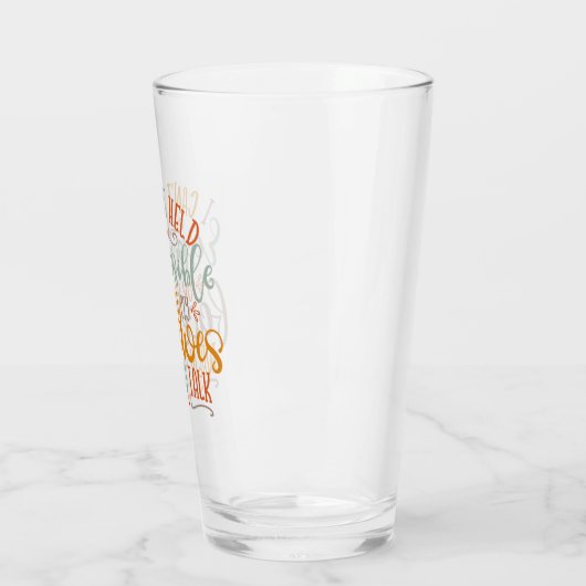 Grappig mam ontwerp dat ik niet verantwoordelijk k glas (Links)