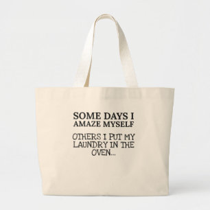 Grappig mam op een paar dagen dat ik mijn eigen mo grote tote bag