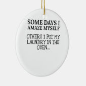 Grappig mam op een paar dagen dat ik mijn eigen mo keramisch ornament (Rechts)