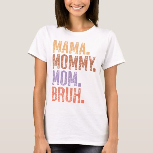 Grappig  Mam T-shirt (Voorkant)
