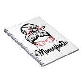 Grappig mam van Beide Baseball mama Softball Notitieboek (Rechterzijde)