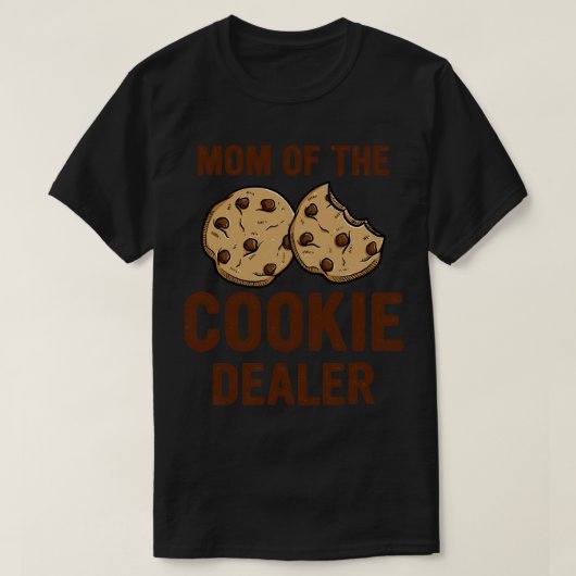 Grappig mam van de koekjes t-shirt (Design voorkant)