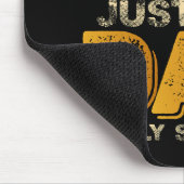 Grappig mama net als papa alleen slimmer  muismat (Hoek)