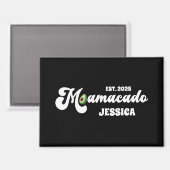 grappig mamacado zwangere moeder moeders dag cadea magneet (Voorkant / Achterkant)