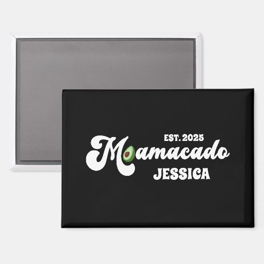 grappig mamacado zwangere moeder moeders dag cadea magneet (Voorkant / Achterkant)