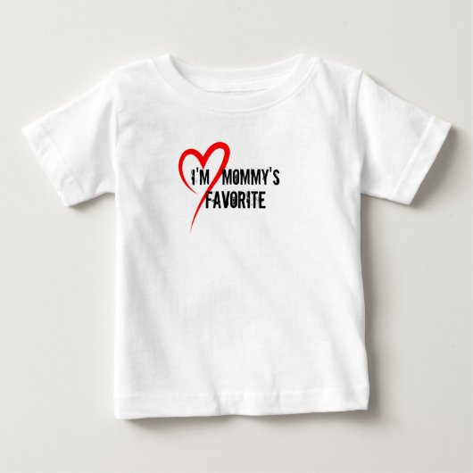 Grappig Mama's Favoriete Peuter Shirt Kinder T-shi (Voorkant)