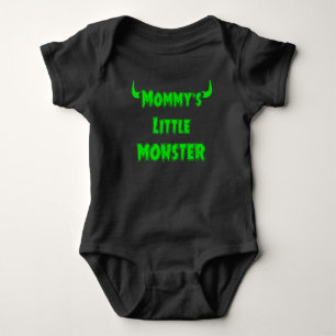 Grappig mammie's kleine monster - Gothic Baby Clot Romper