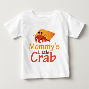 Grappig mammie's Little Crab Baby T-shirt