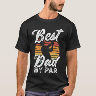 Grappig Man Beste vader van Par Golf Lover Vaderda T-shirt