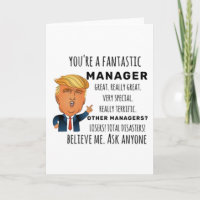 Grappig Manager Birthday Best Gift