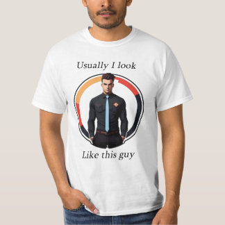 Grappig Mannelijk ontwerp T-shirt