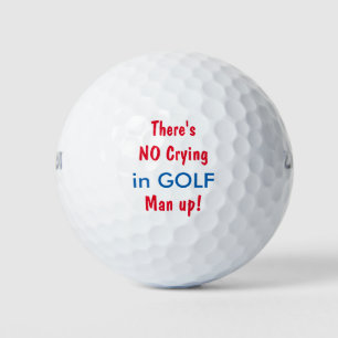 Grappig Mannelijk Thema Golfballen