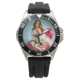 Grappig mannen horloge