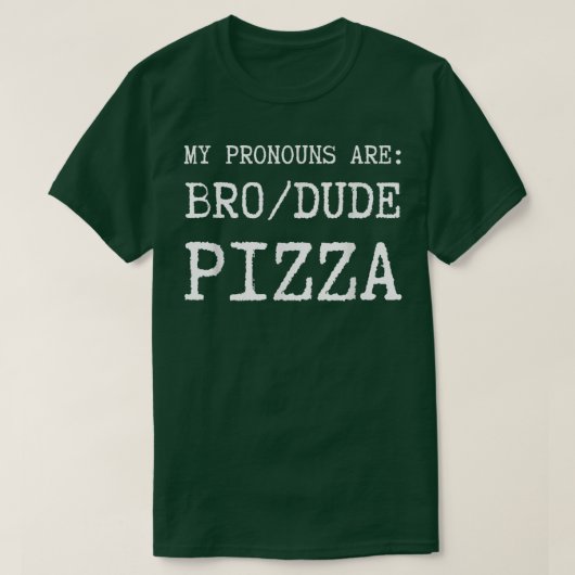 Grappig Mannen mijn woordvoerders zijn Bro Guy Piz T-shirt (Design voorkant)