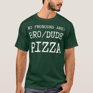Grappig Mannen mijn woordvoerders zijn Bro Guy Piz T-shirt