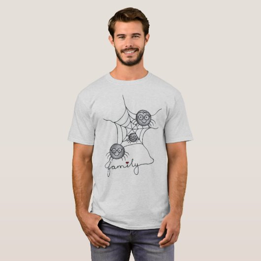 Grappig mannen T-shirt met een afbeelding (Voorkant volledig)