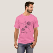 Grappig mannen T-shirt met een afbeelding (Voorkant volledig)