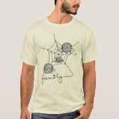 Grappig mannen T-shirt met een afbeelding (Voorkant)