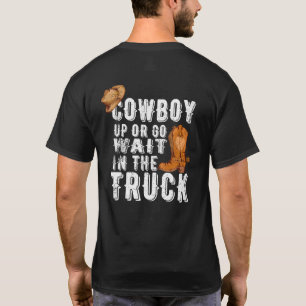 Grappig Mannen Westernste T-shirt