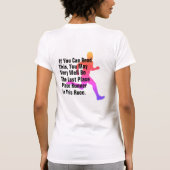 grappig marathon voor T-shirt voor races (Achterkant)