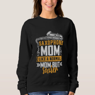 Grappig marching band saxofoon mam normaal maar sa trui