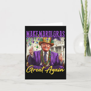 Grappig Mardi Gras Donald Trump Mardi Gras Amerika Kaart