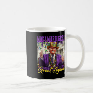Grappig Mardi Gras Donald Trump Mardi Gras Amerika Koffiemok