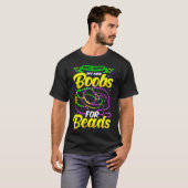 Grappig Mardi Gras-shirt T-shirt (Voorkant volledig)