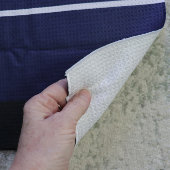 Grappig marineblauw geprobeerd linkshandig cadeau  golfhanddoek