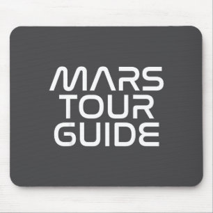 Grappig Mars verjaardagscadeau heren dames grap qu Muismat